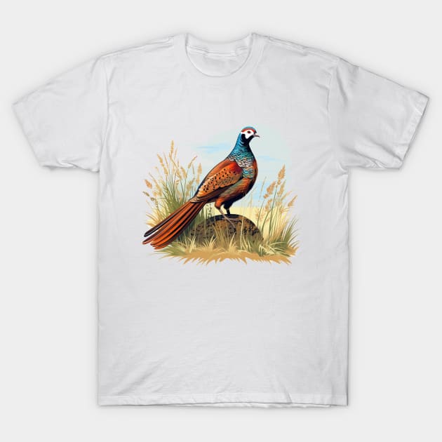 Pheasant T-Shirt by zooleisurelife